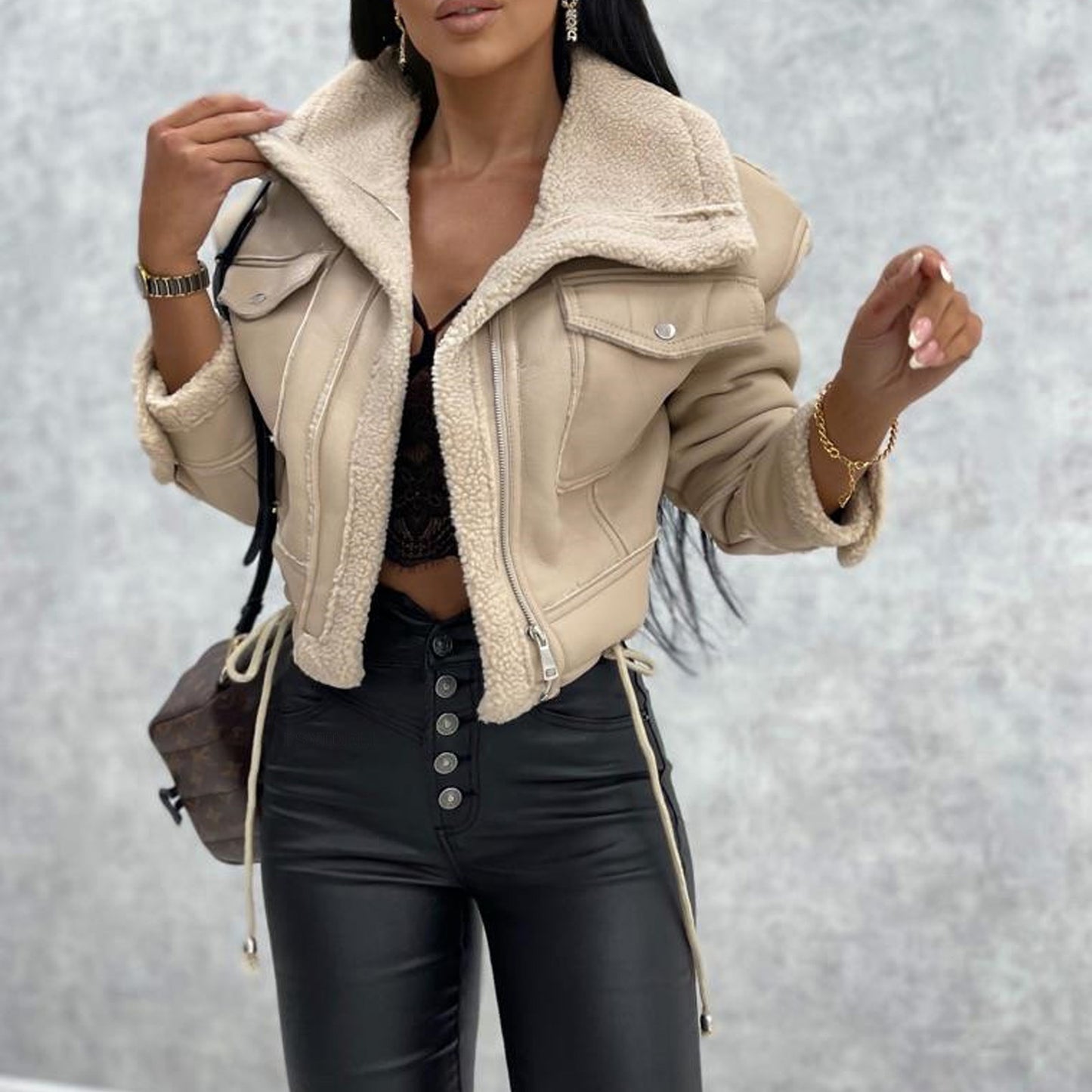 The Ravenna Moto Luxe Jacket