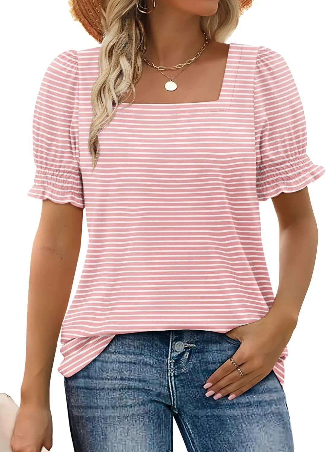 Petaleé U-Neck Tee