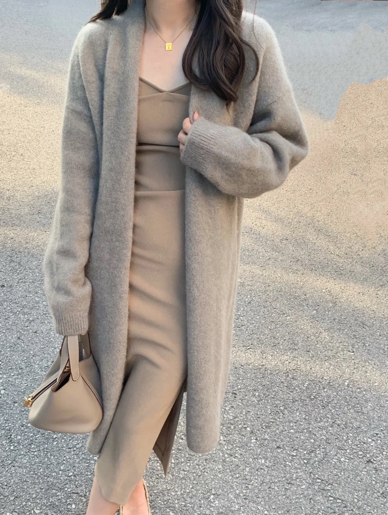 The Aureline Knit Coat