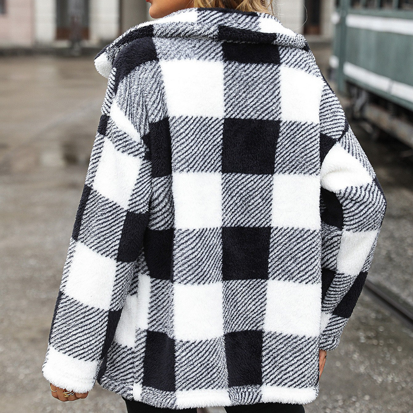 Heritage Plaid Lapel Coat