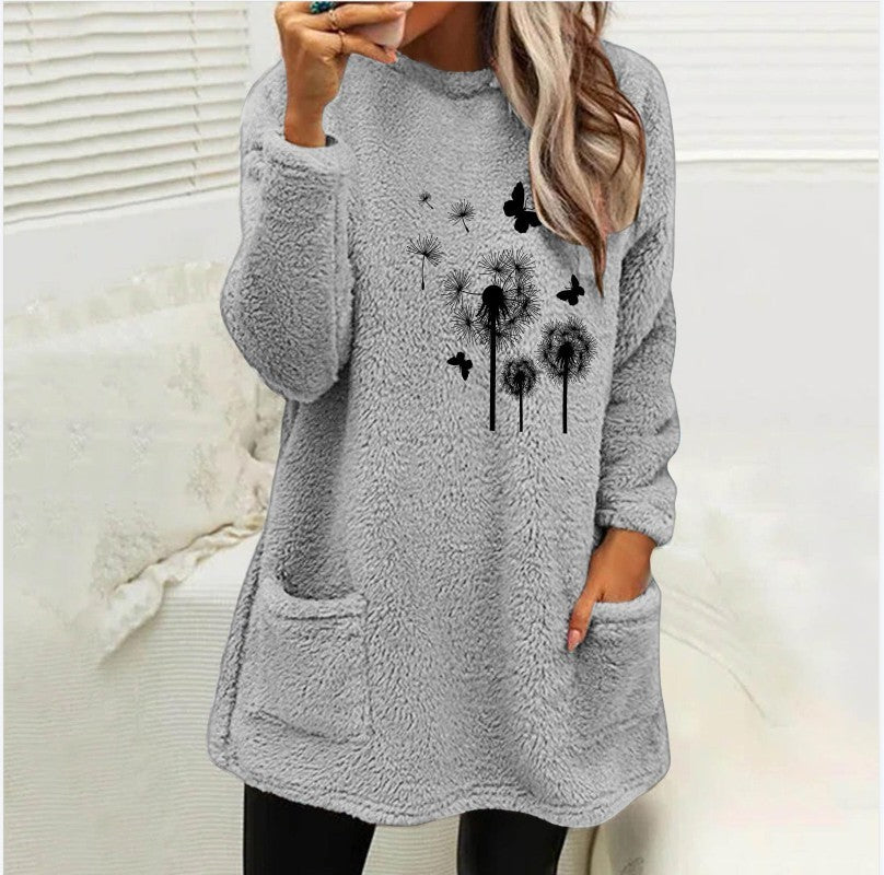 Velouré Crest Sweatshirt
