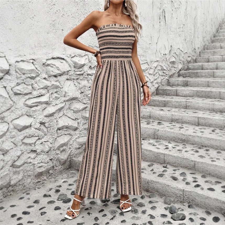 The Isla Stripe Jumpsuit