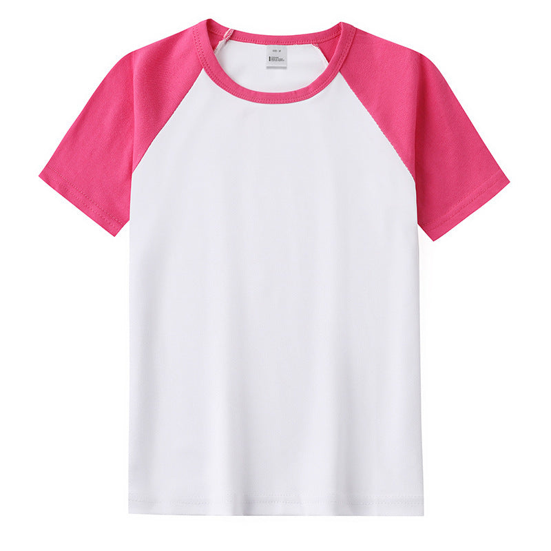 Summer Camp Ice Silk Cotton T-shirt Short Sleeve