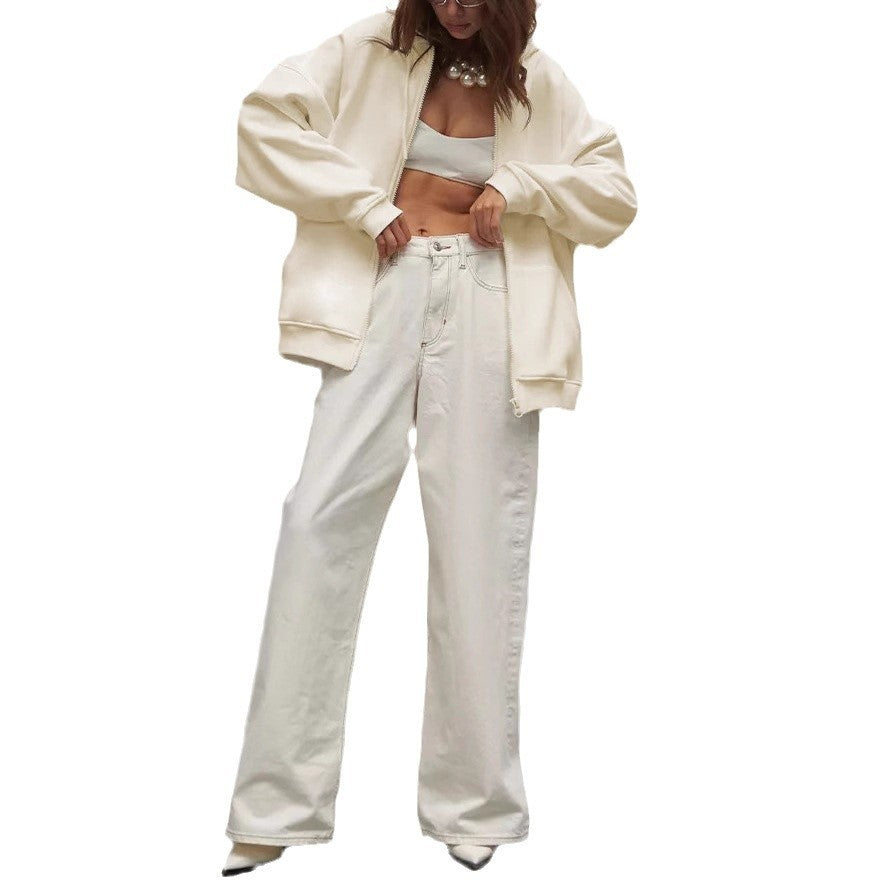 CozyCloud Plus Fleece Coat