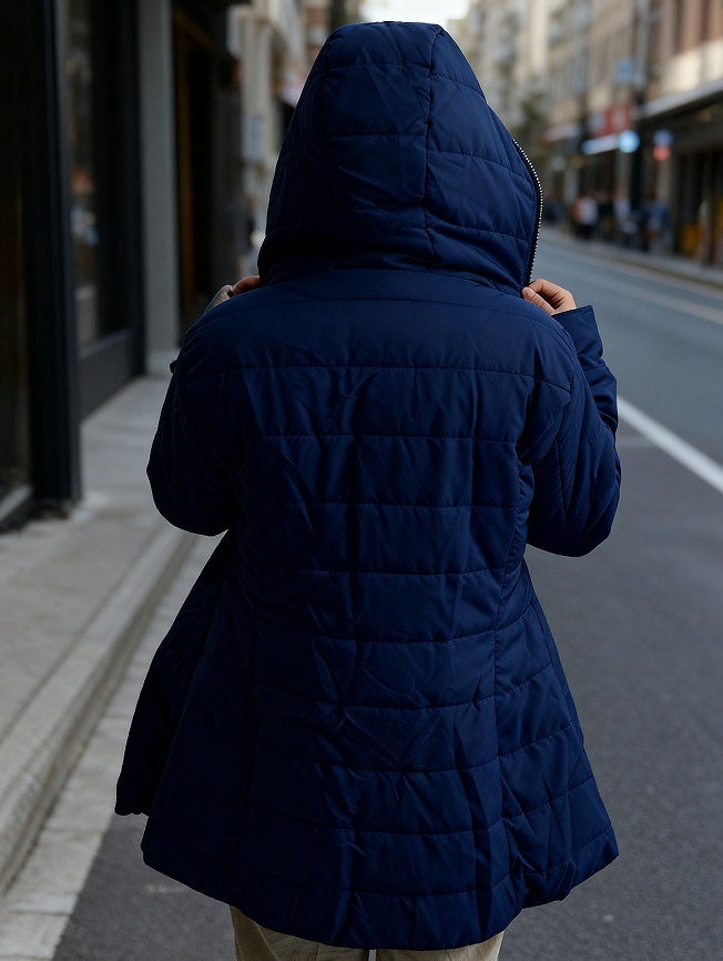 FleuraWarm Padded Hoodie Jacket