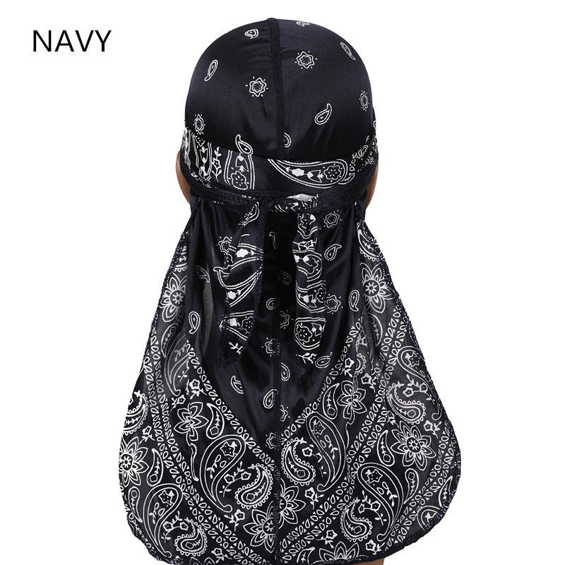 Amoeba simulation silk long tail pirate hat