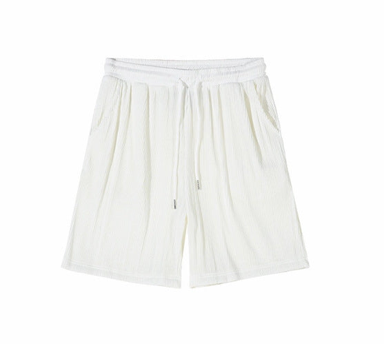 Breathable Ice Silk Thin Short Sleeved Shorts