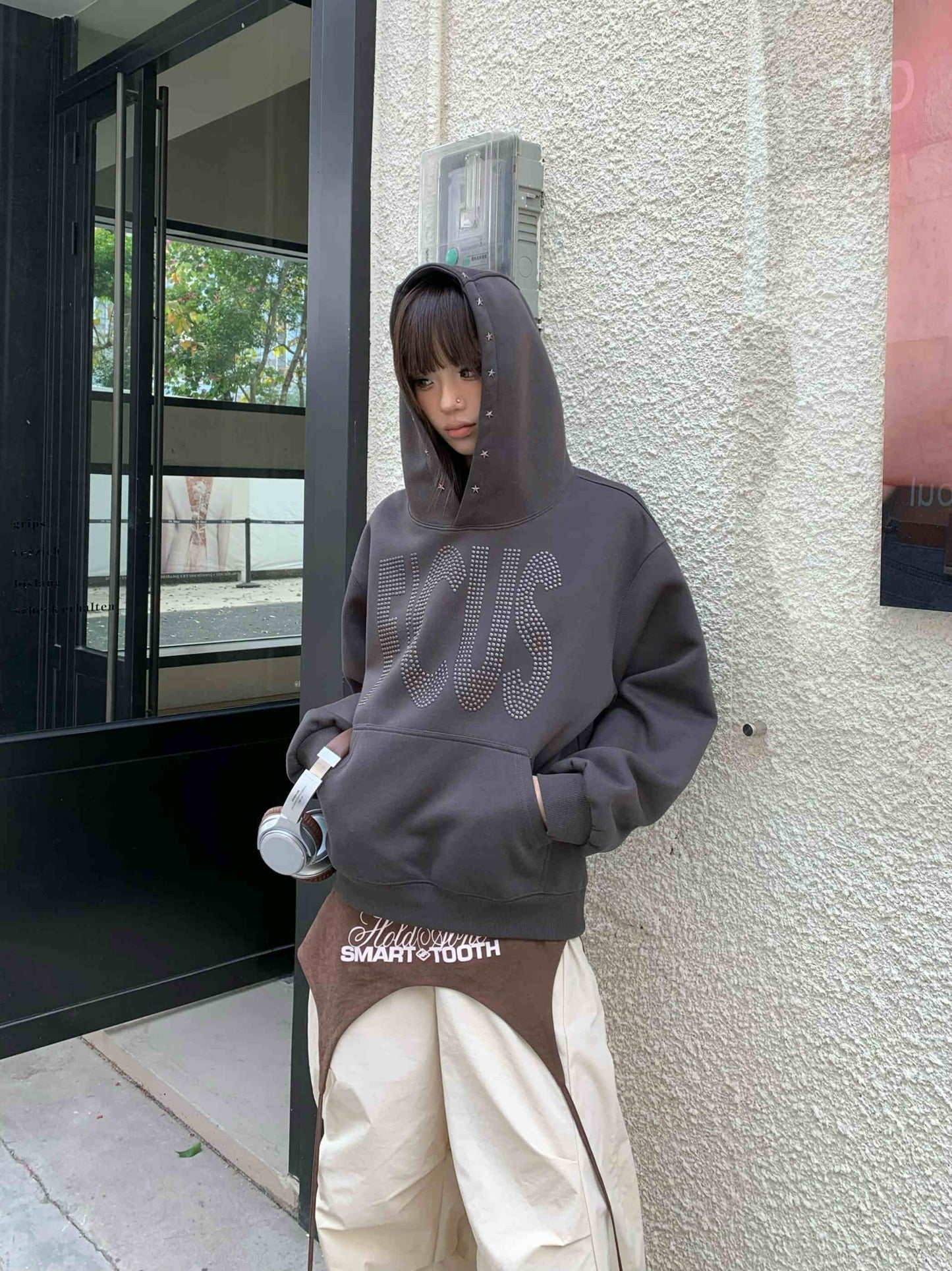 GlimmerBond Rhinestone Hoodie