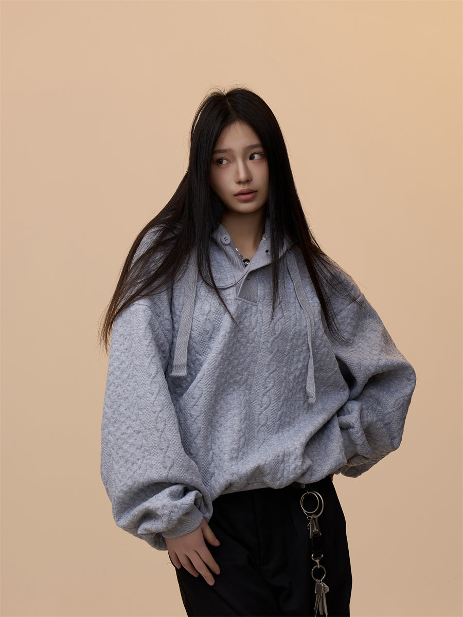 CampusEase Twist Hoodie