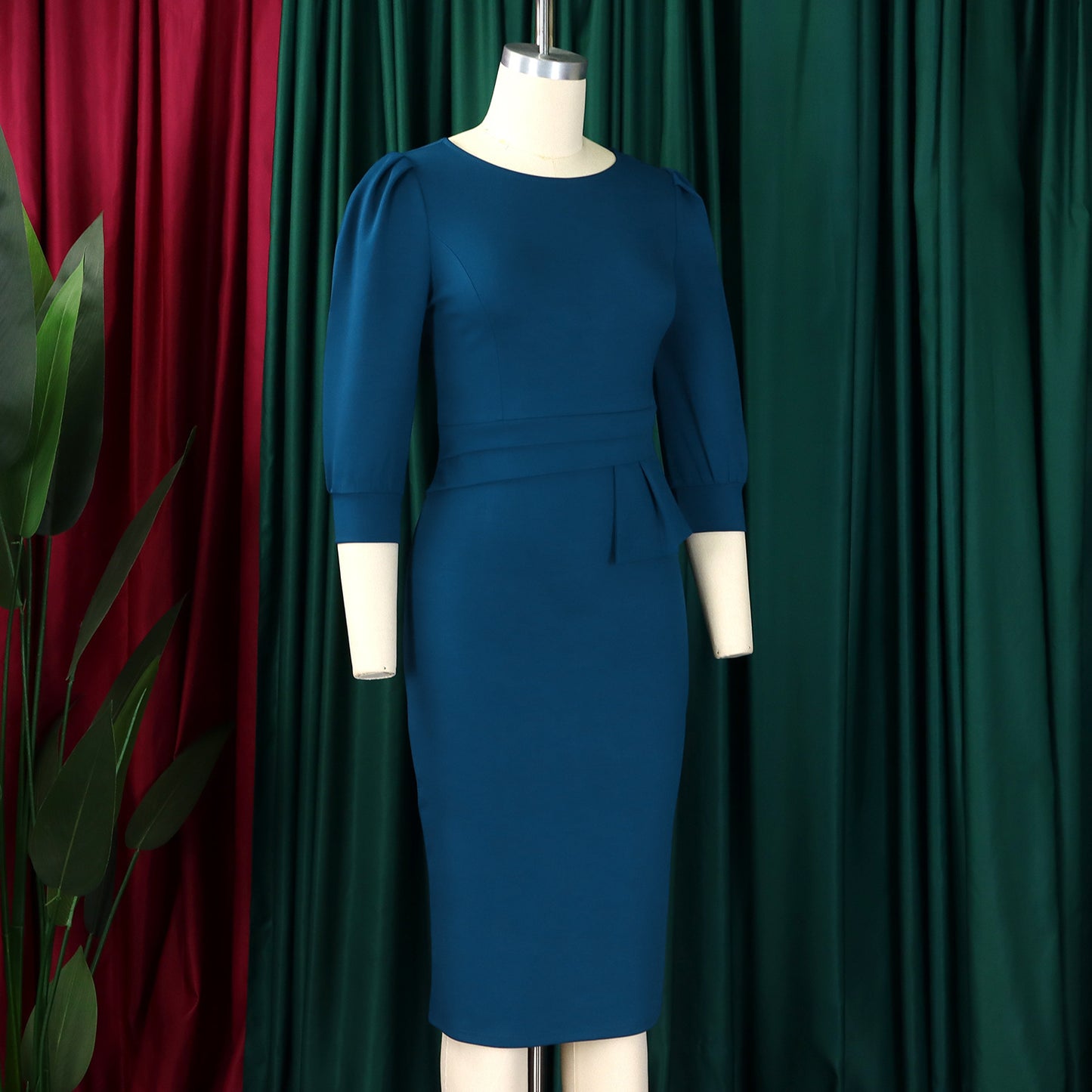 The PowerPoise Peplum Dress