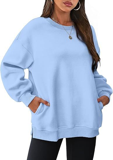 VelourEase Oversized Pullover
