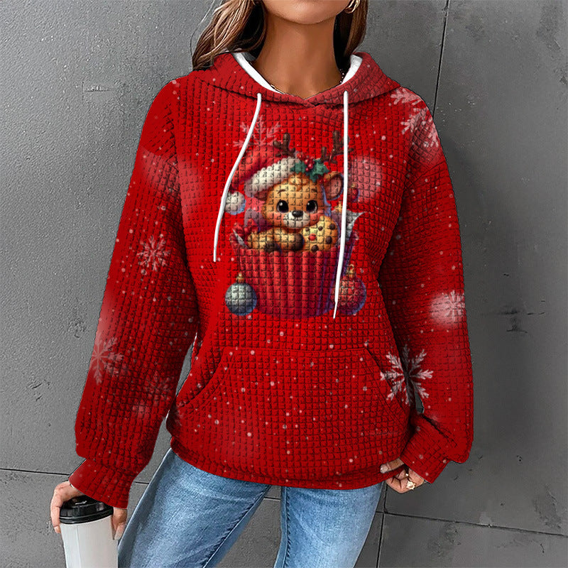 CozyWaffle Hooded Sweater