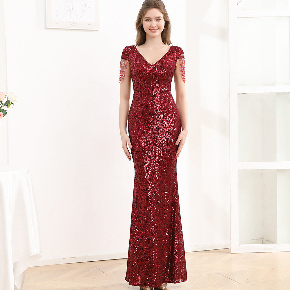 Lunavelle GlimmerSilk Gown