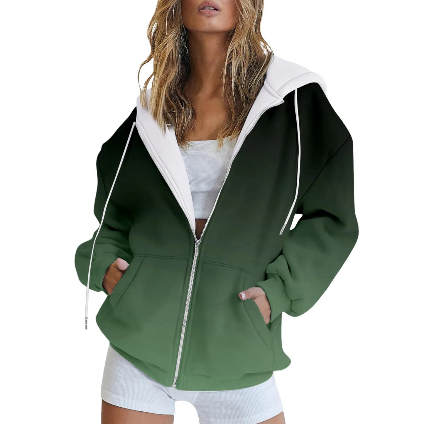 HollyJoy 3D Christmas Hoodie Jacket