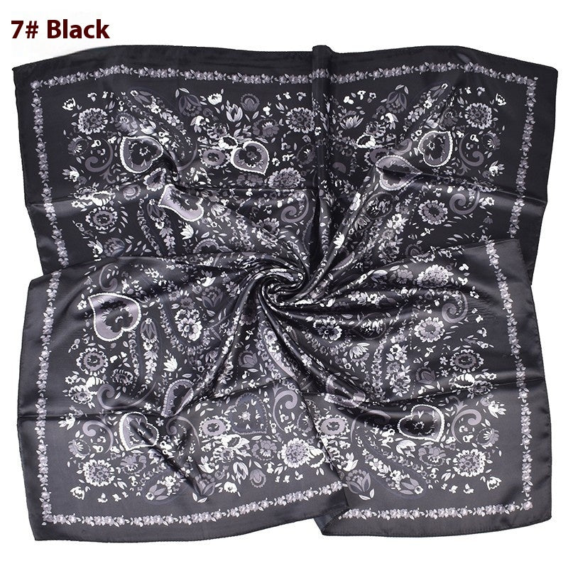 Cashew Printed Silk Scarf Xinjiang Large Kerchief