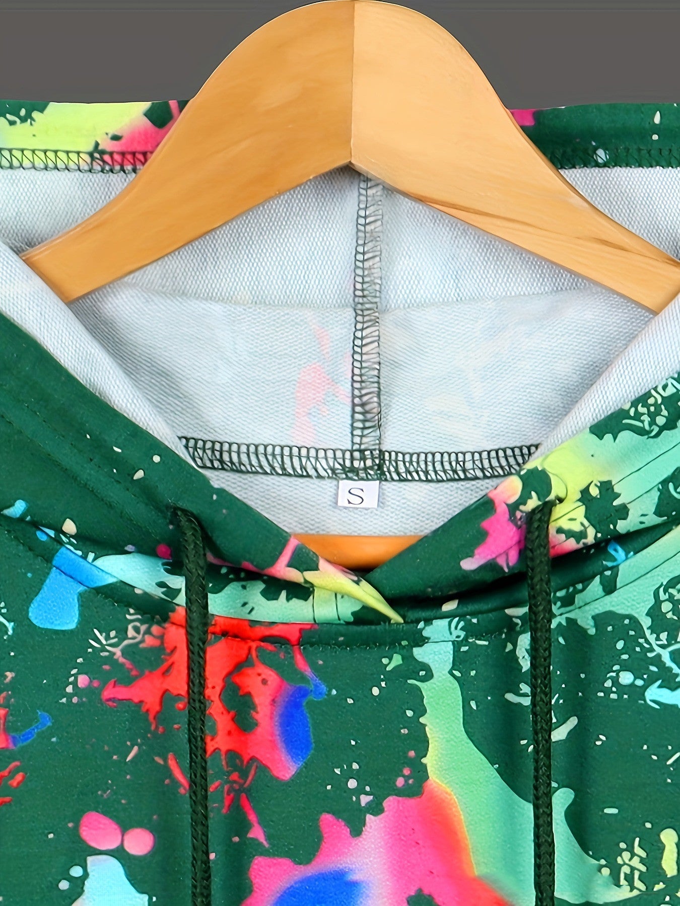 Chromara Hooded Print Sweatshirt