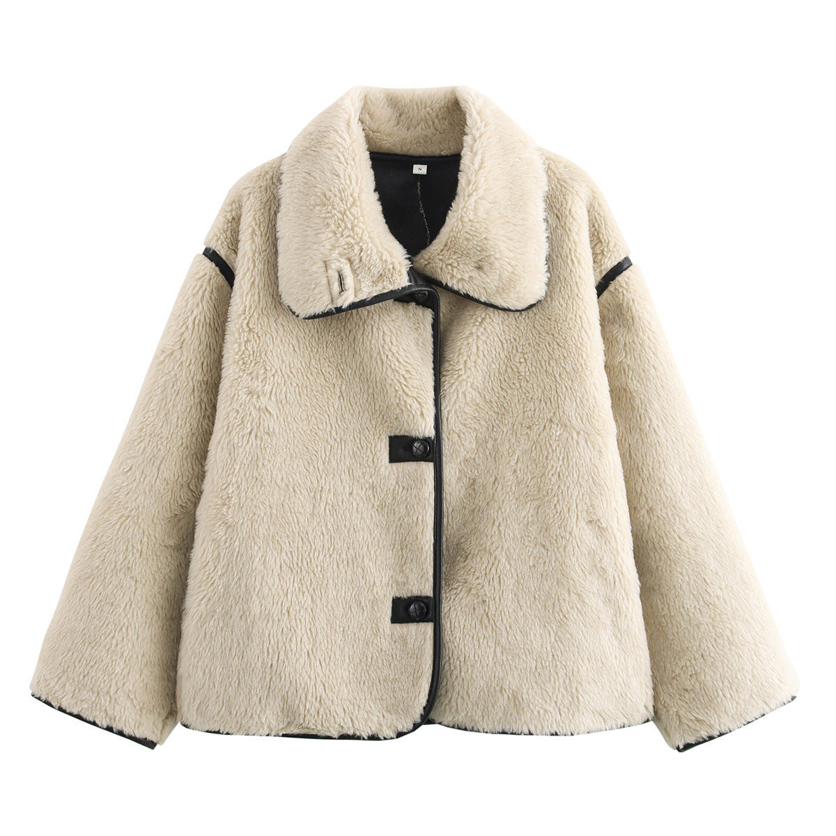 LuxeEmbrace Plush Coat