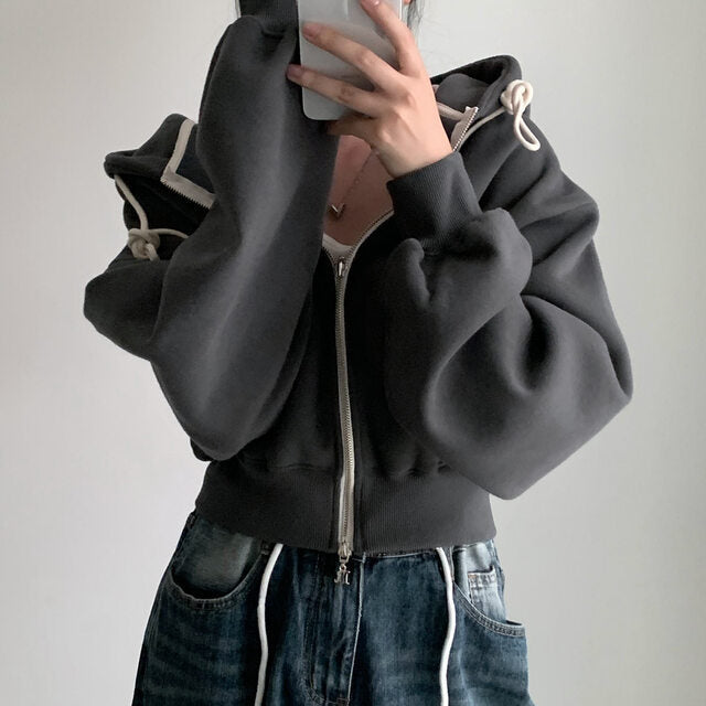 MetroEase Hooded Zip Jacket
