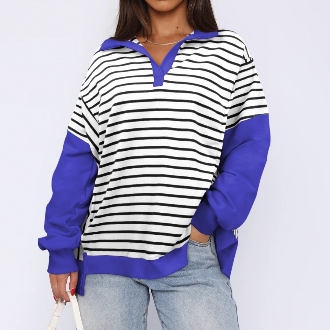 Stripo Luxe Split Sweater