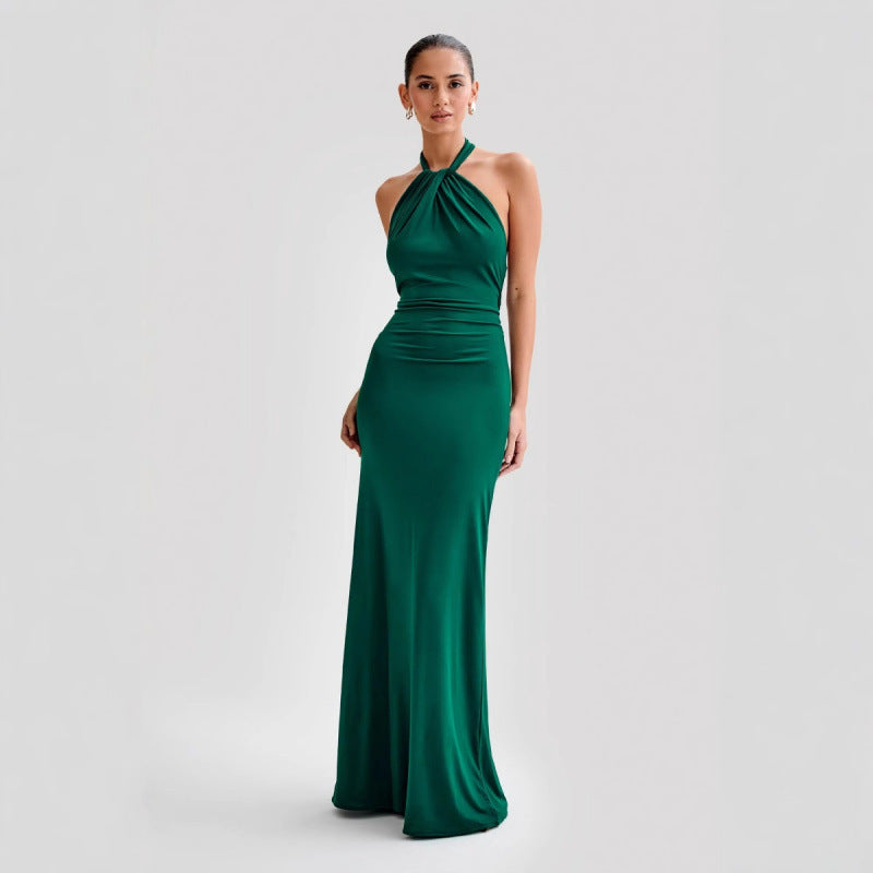 Selvessa Curve Halter Dress