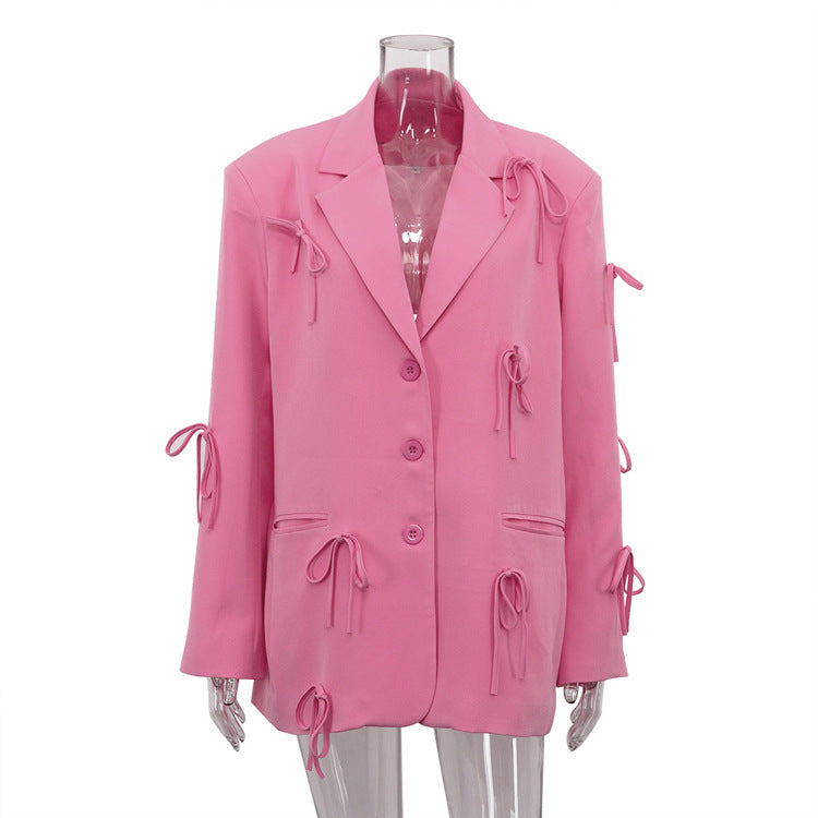Serenya Bow Coat