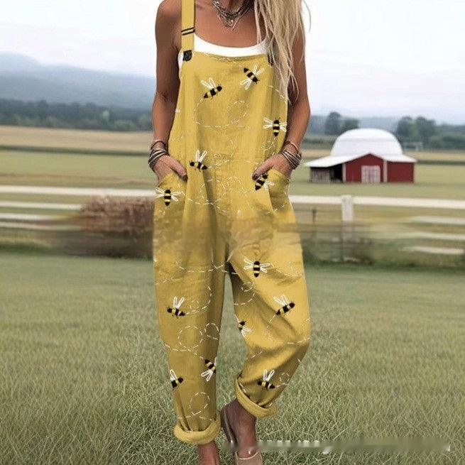 PixelStrap Suspender Pants