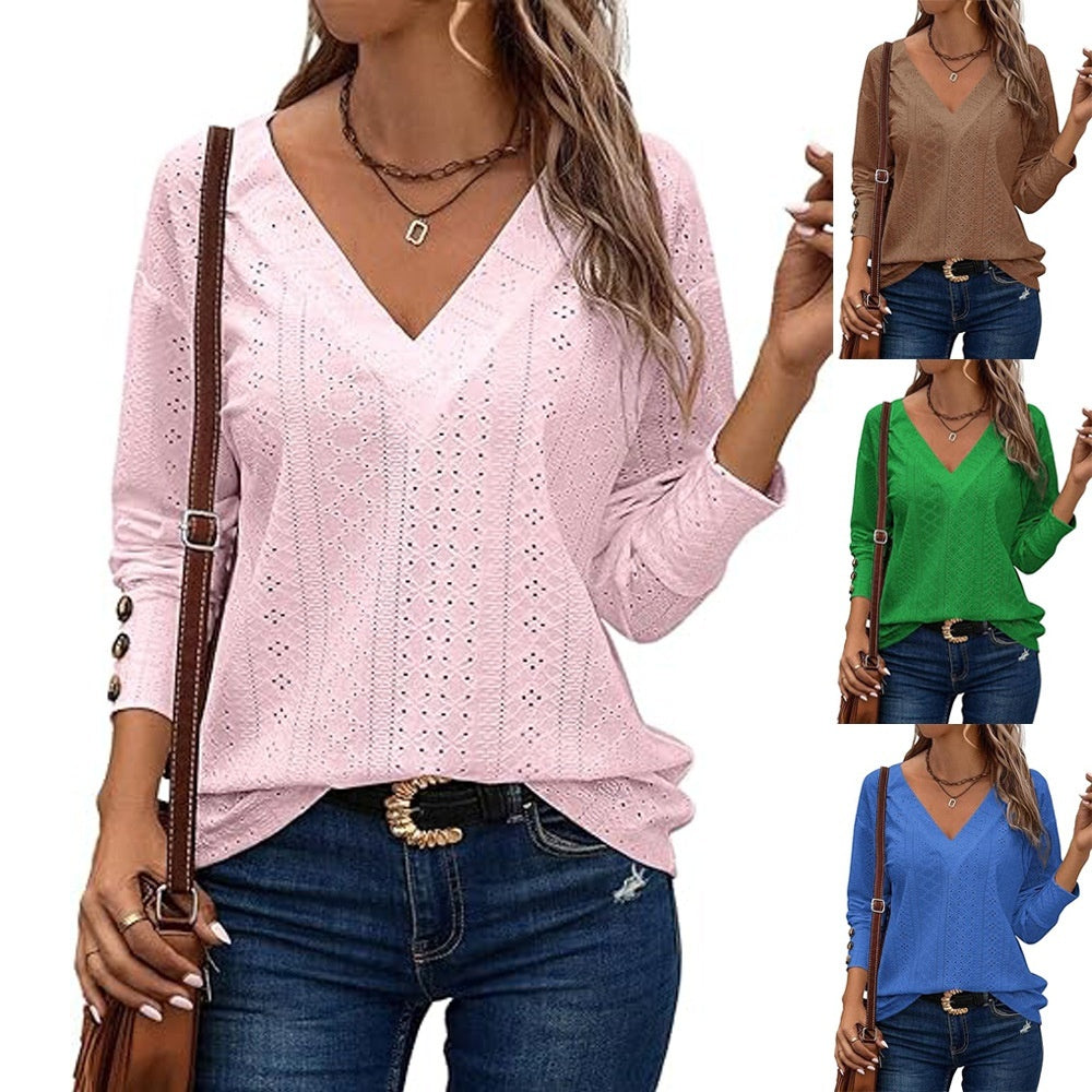 Alurette LaceCrest Blouse