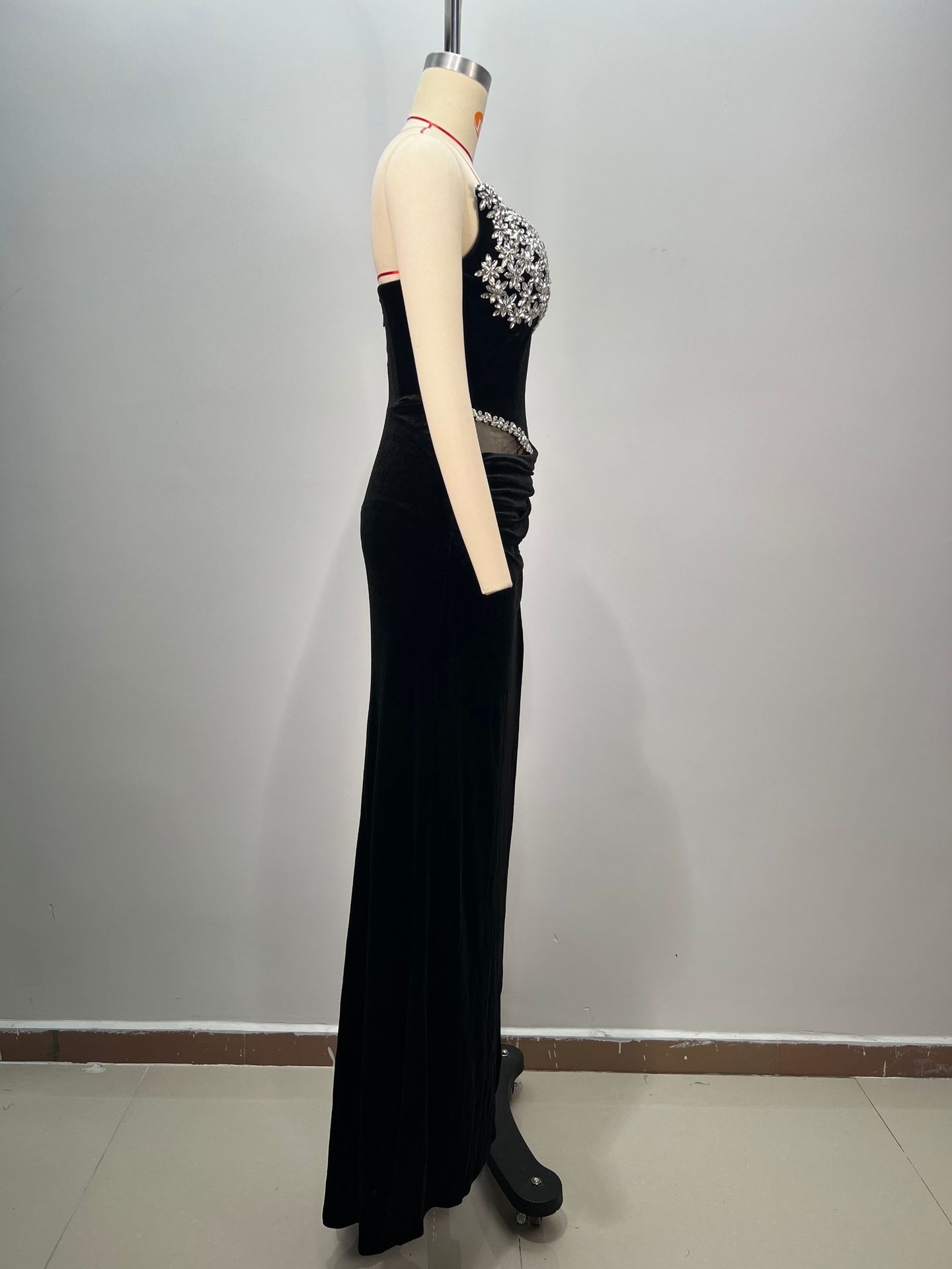 Noir Prism Gown