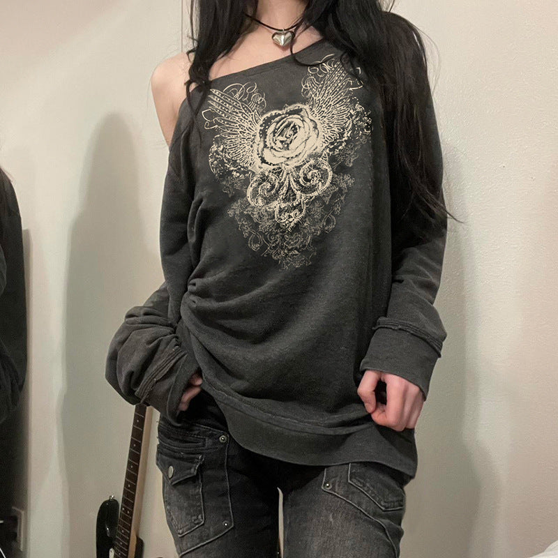 EuroRetro Diagonal Pullover