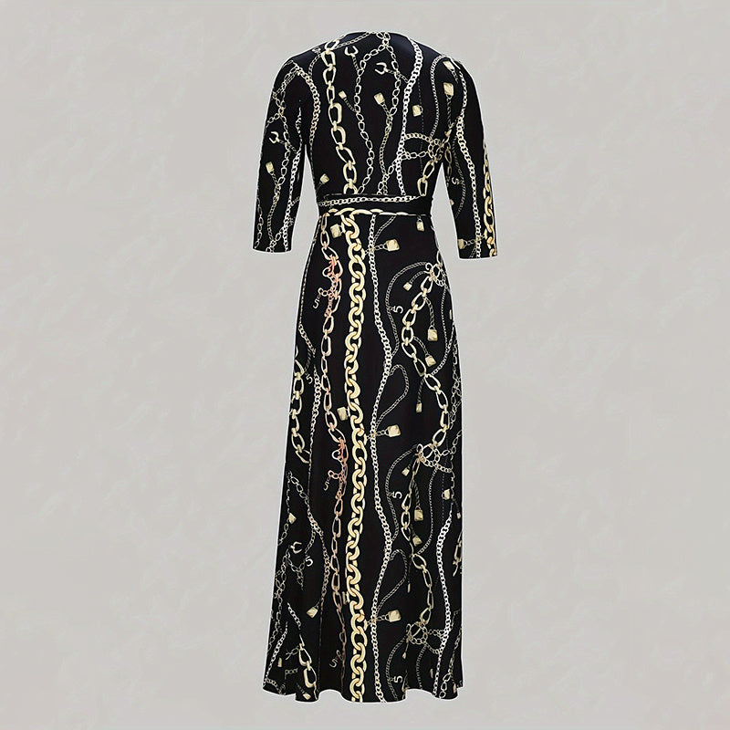 Veralune Grace Belted Maxi Dress