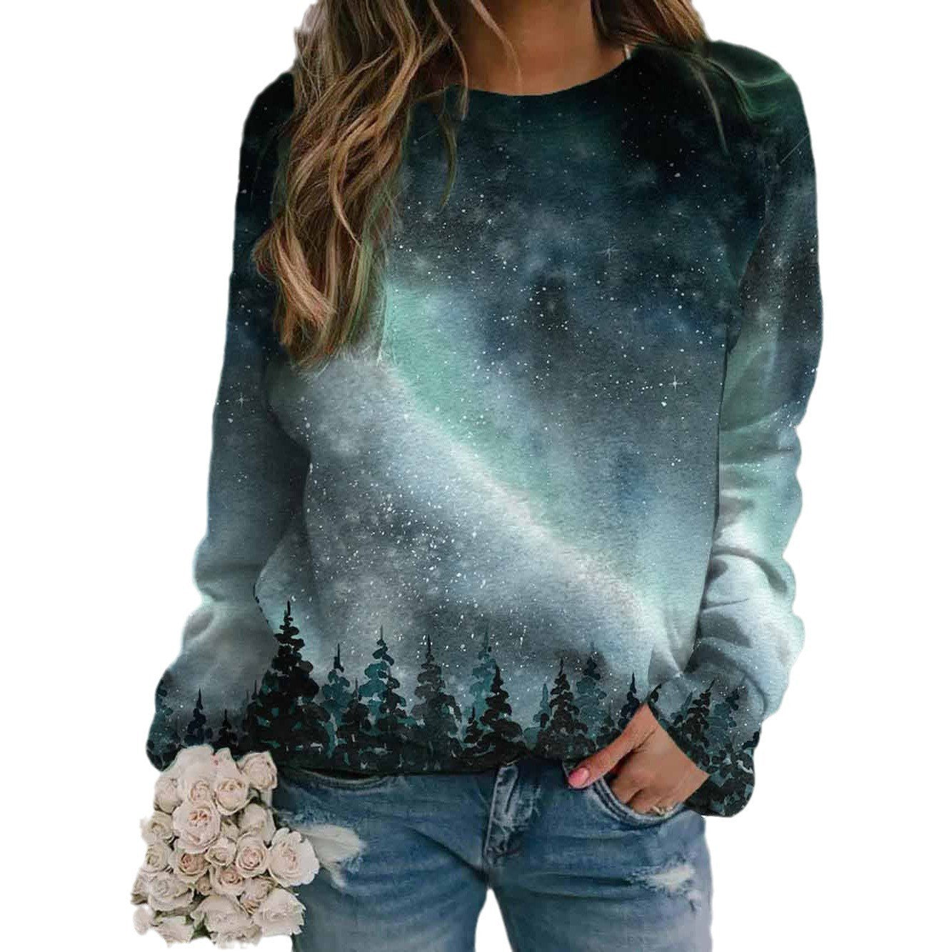 MeadowView Floral Pullover