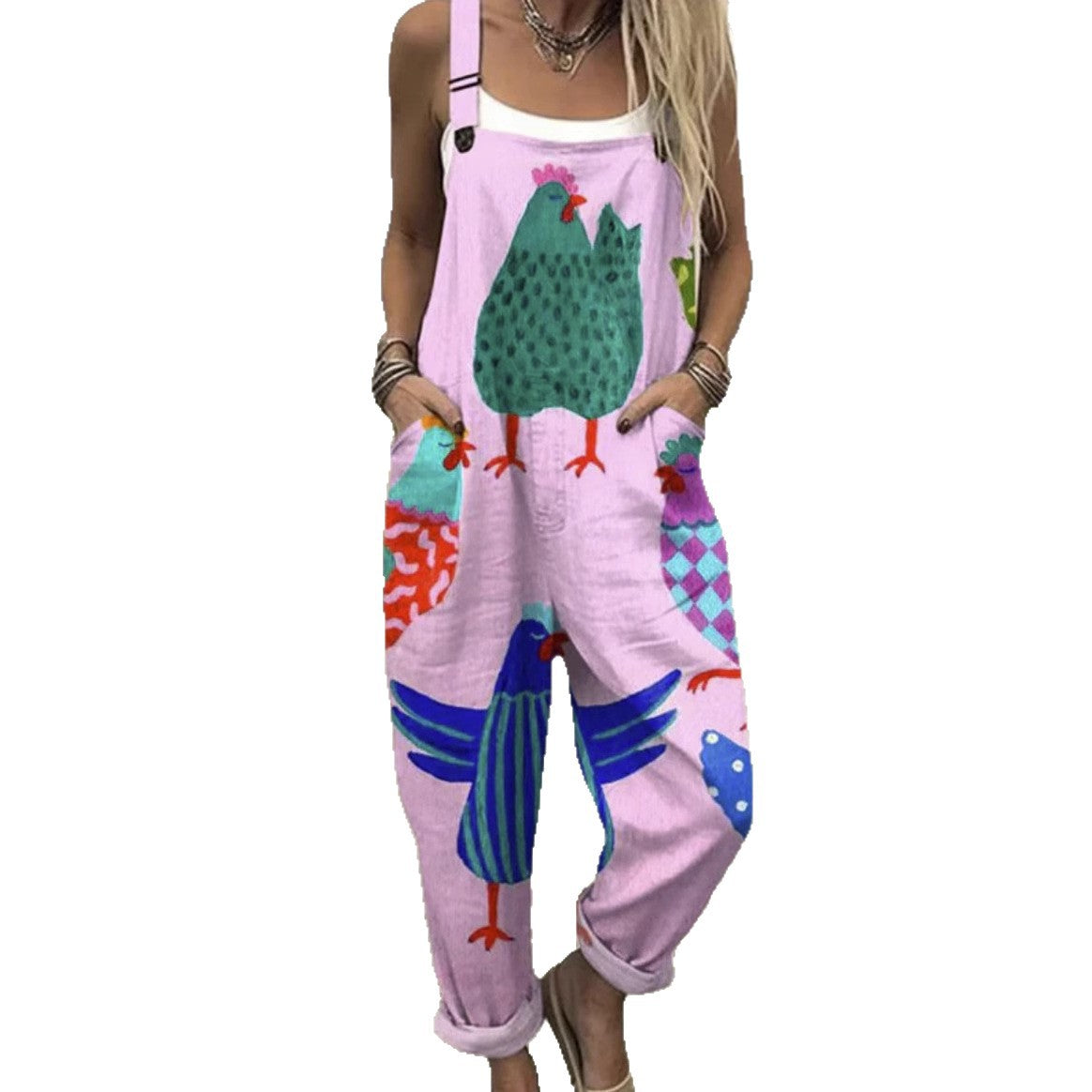 The PixelDrape Suspender Trousers