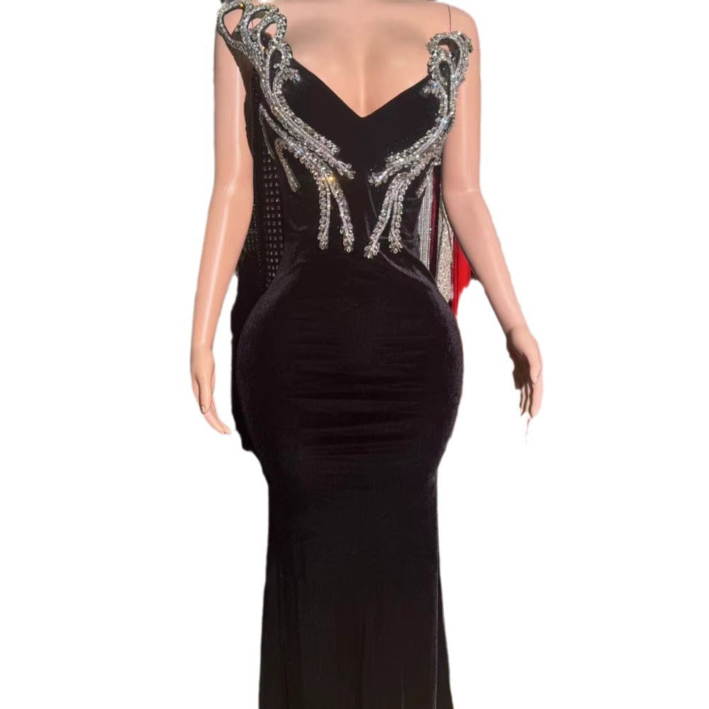 Noir Elan Gown