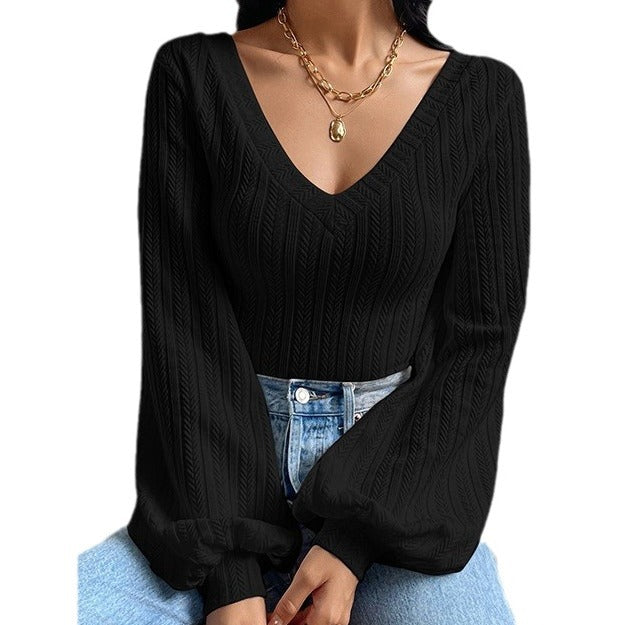 : The ÉlanTwist Knit Top