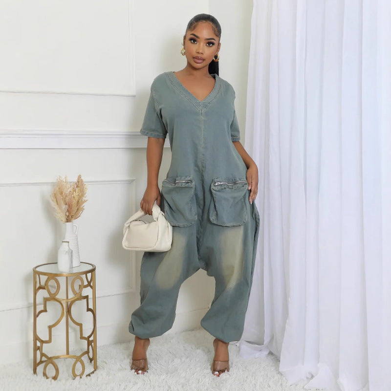 NovaDrift Retro Jumpsuit