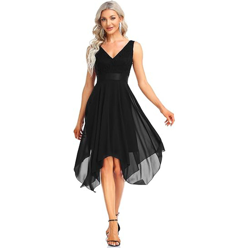 Moonlit Mirage Lace Gown