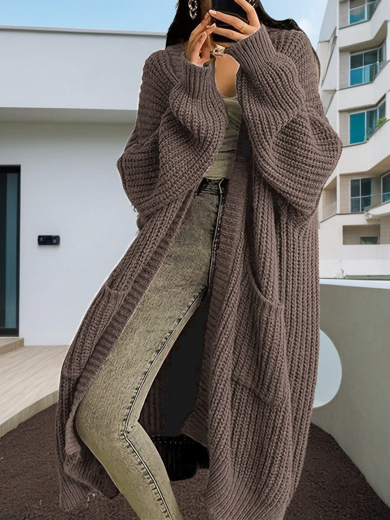 Elysian Drape Overknee Cardigan