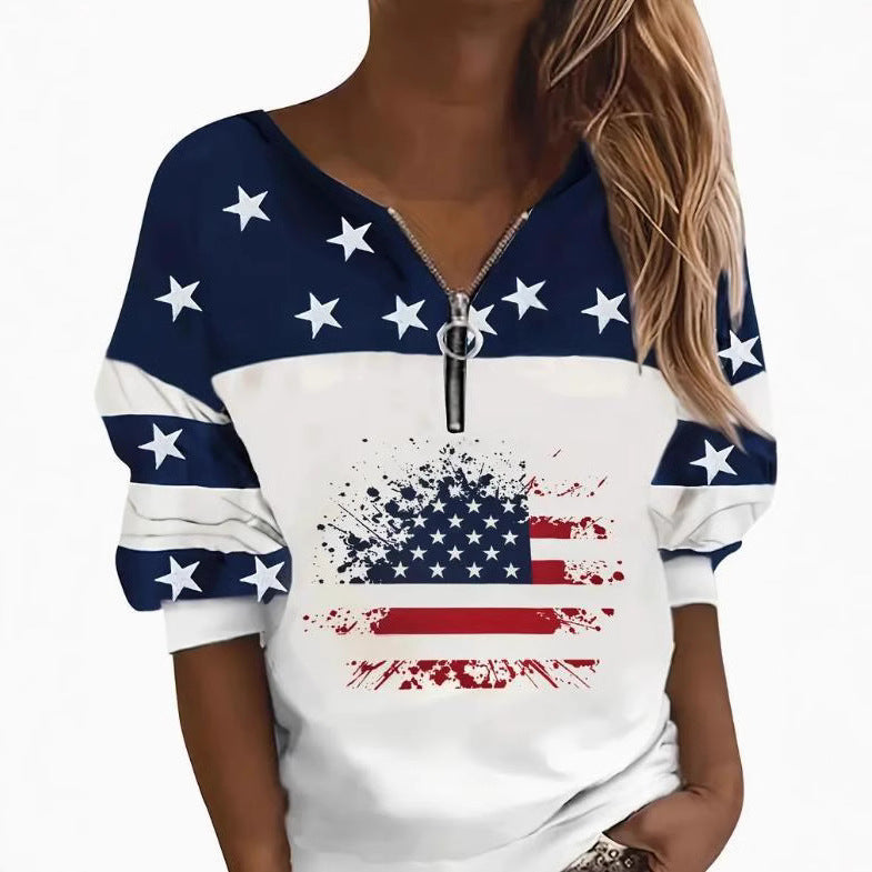 UrbanFlag Half-Zip Sweater