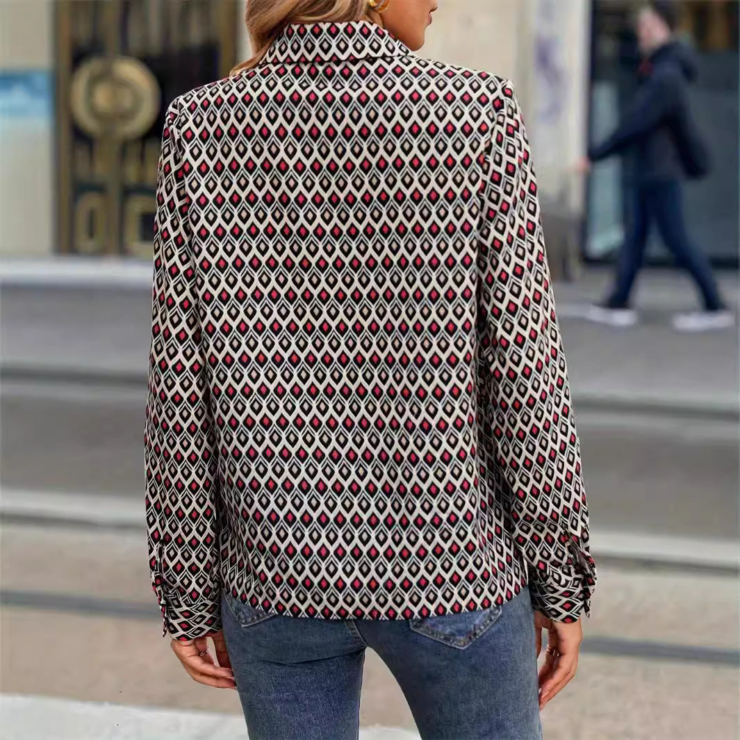 Velmira MeshMode Blouse