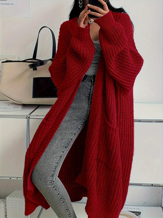 Elysian Drape Overknee Cardigan