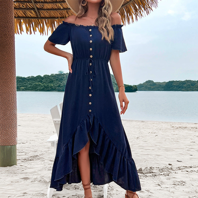Seraphiva Ruffle Gown