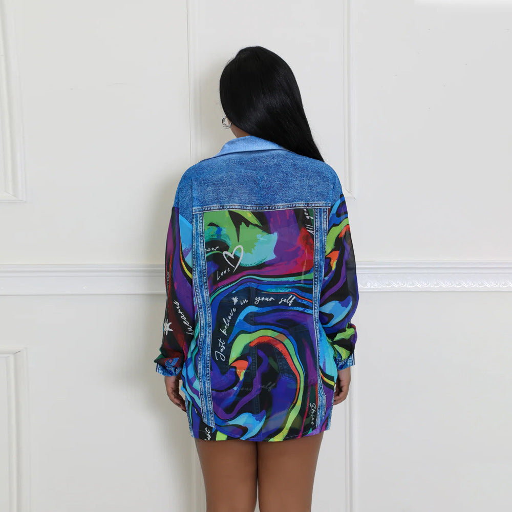 Indigo Edge Dress Suit