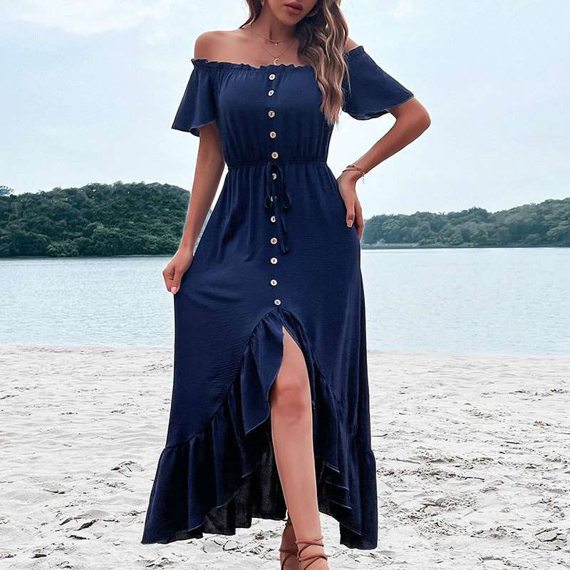 Seraphiva Ruffle Gown