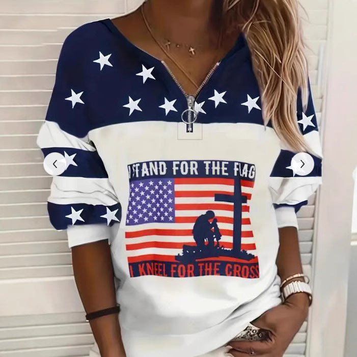UrbanFlag Half-Zip Sweater
