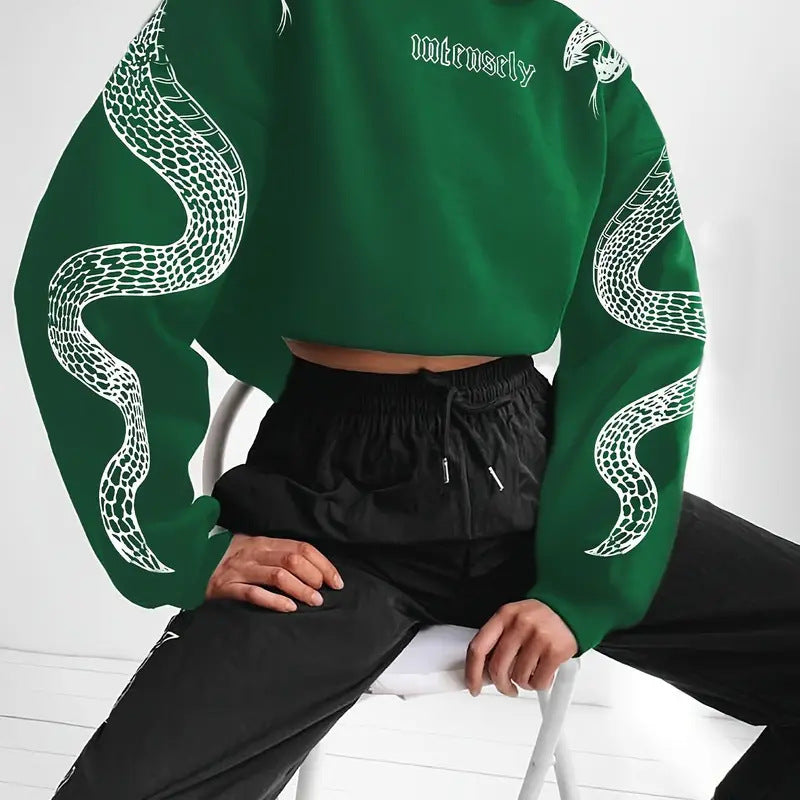 RetroVibe Printed Hoodie