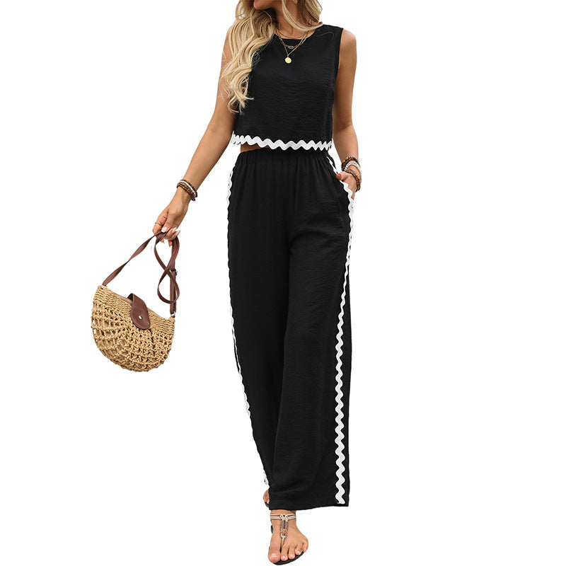 NoirLine Contrast Co-Ord Set