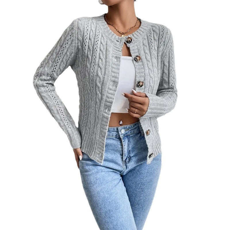 Twistelle Knit Cardigan Coat