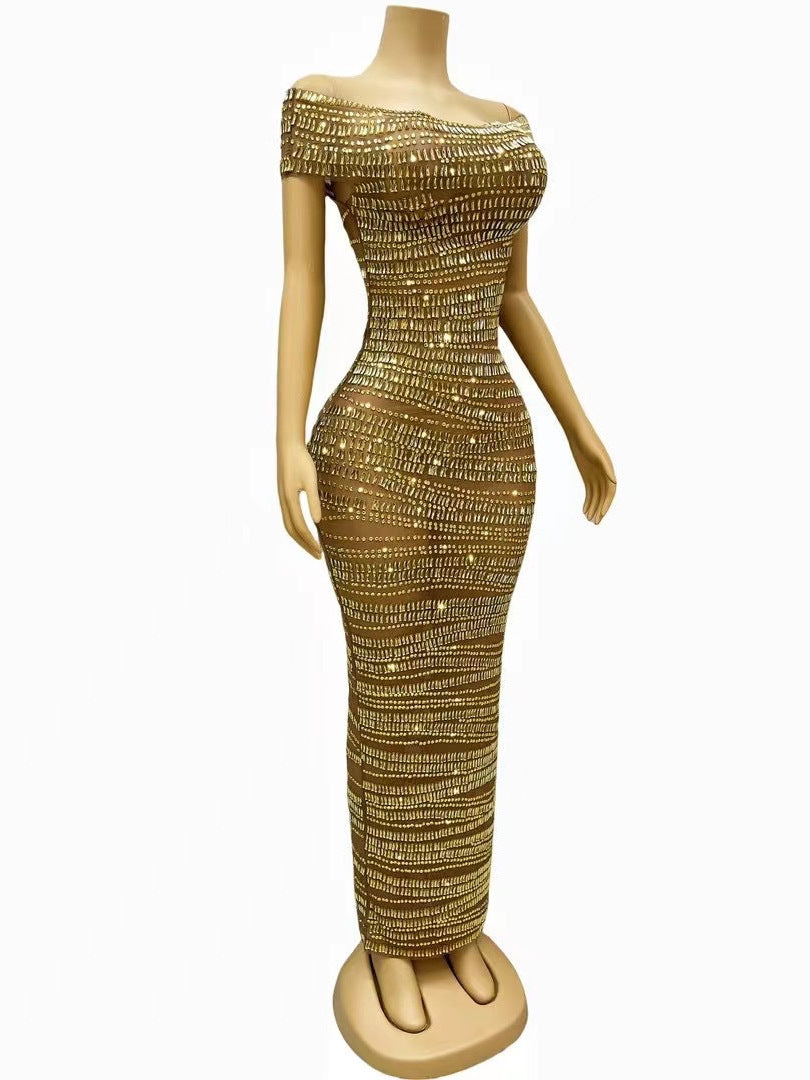 "Celestia Noir Dress