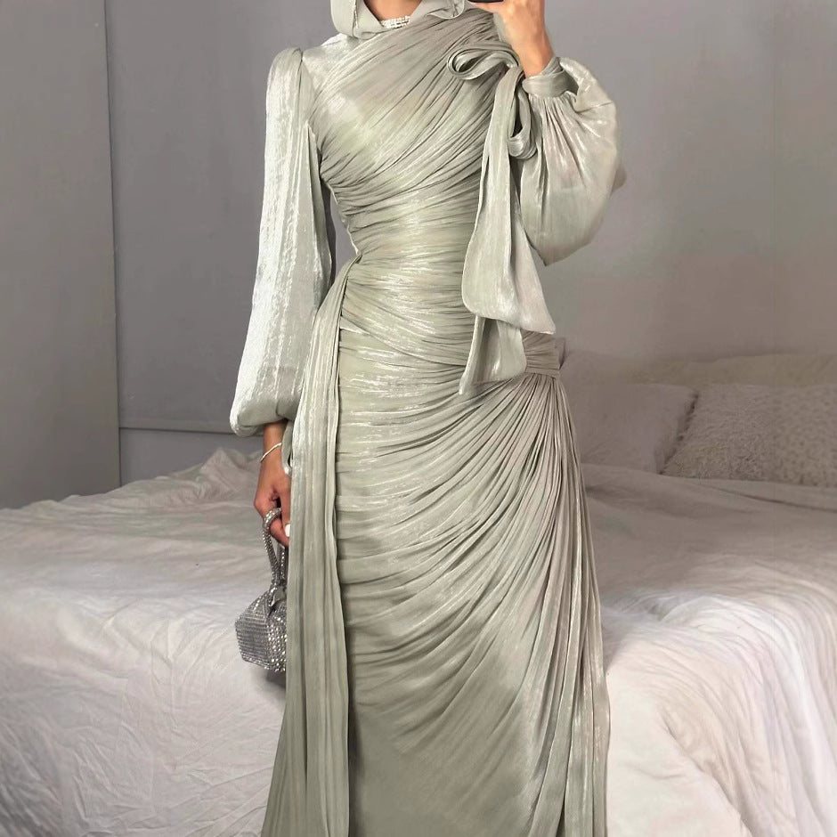 Aurielle Fold Dress