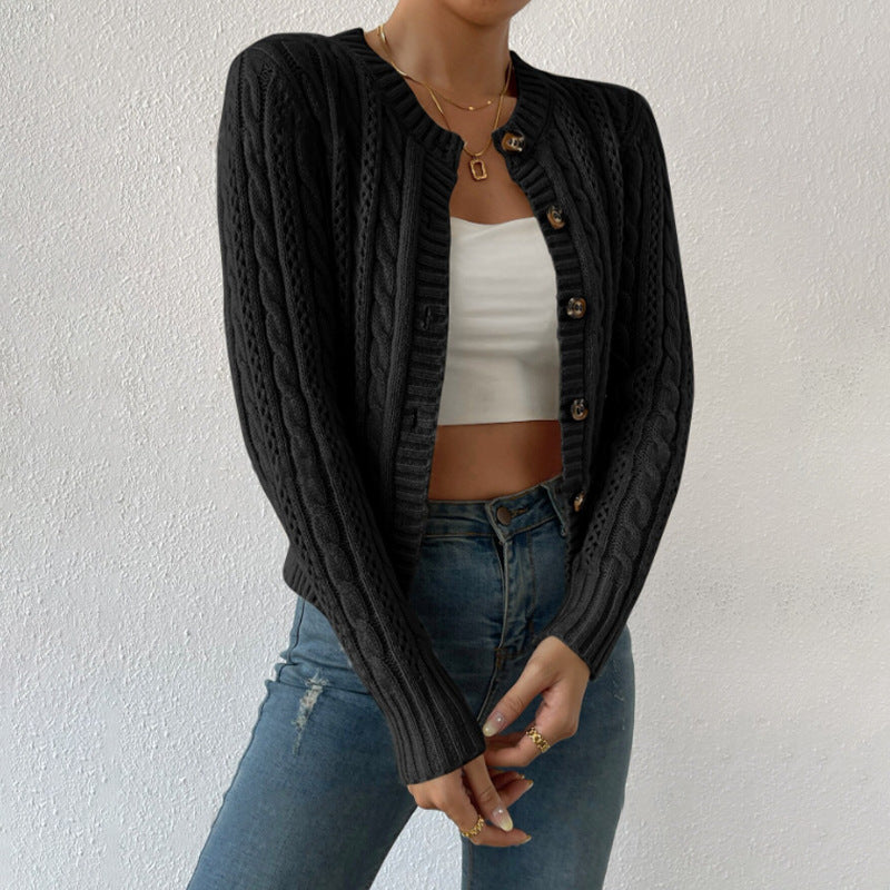 Twistelle Knit Cardigan Coat